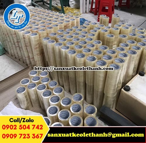 Băng keo dán thùng tại xưởng sản xuất Băng keo dán thùng tại xưởng sản xuất