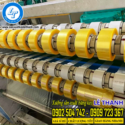 Băng keo trong đục khác nhau về cấu tạo