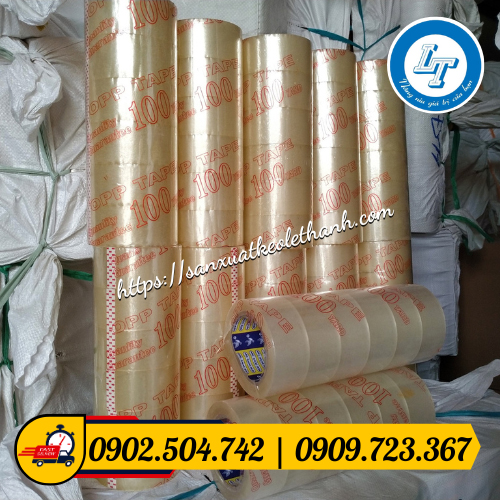 Băng keo trong dán thùng, giá sì rẻ Băng keo trong dán thùng, giá sì rẻ