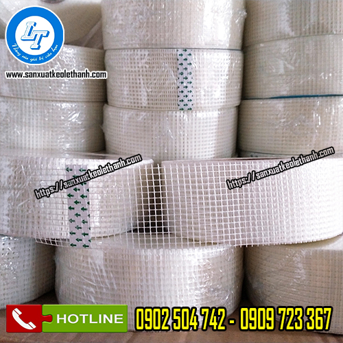 Băng keo lưới vá trần thạch cao Băng keo lưới vá trần thạch cao