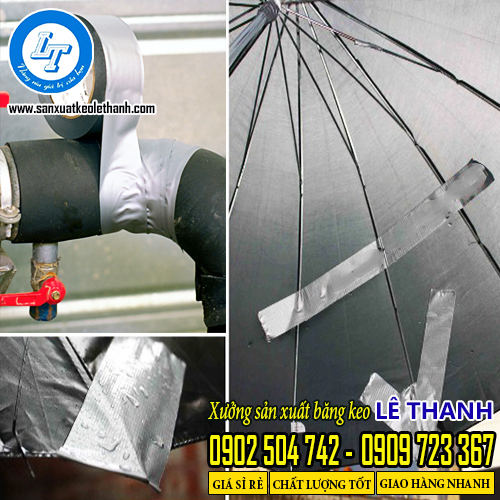 Sử dụng băng keo vải dán ô dù