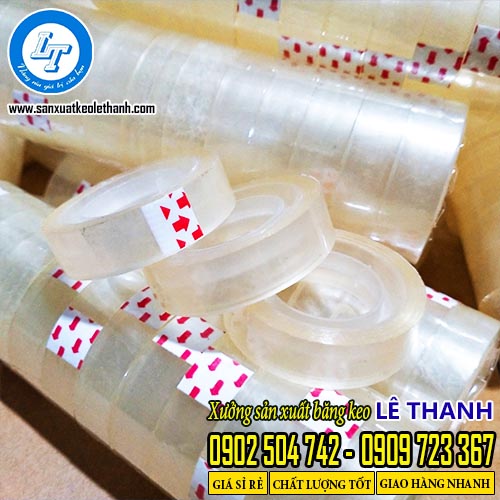 Băng keo văn phòng phẩm cuộn 1f2