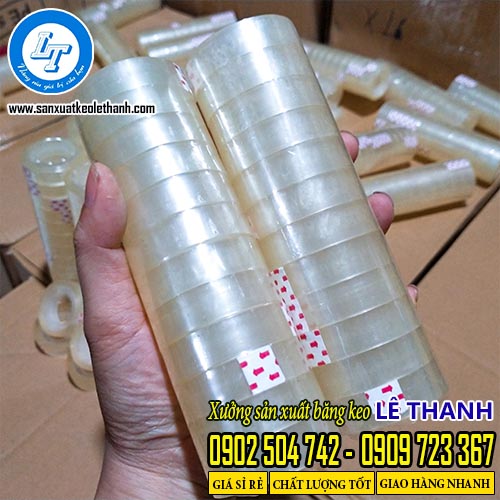 Băng keo văn phòng cây 12 cuộn, 10 cuộn