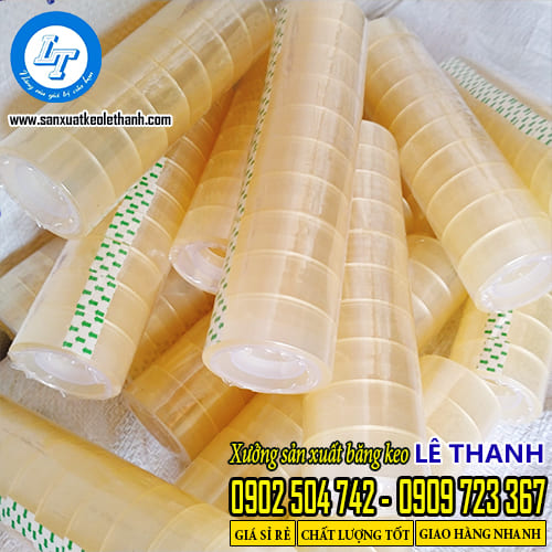 Băng keo văn phòng phẩm giá rẻ tại Lê Thanh