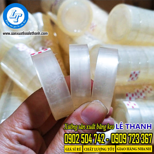 Băng keo văn phòng phẩm chất liệu từ opp