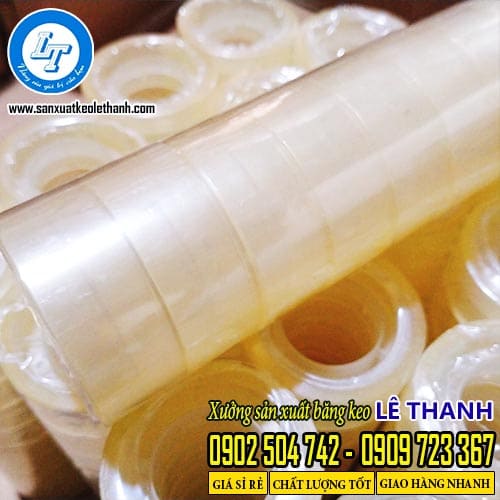 Băng keo văn phòng chất lượng, trong suốt
