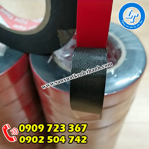 Băng keo mút xốp đỏ đen