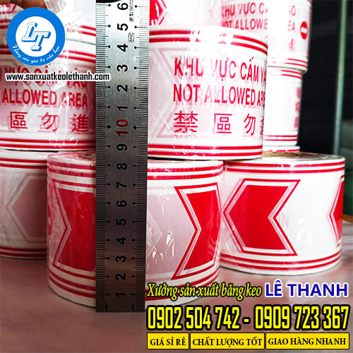 Cuộn băng rào công trình 8f