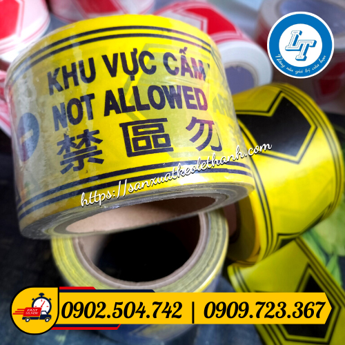 Băng rào cảnh báo khu vực cấm vào Băng rào cảnh báo khu vực cấm vào