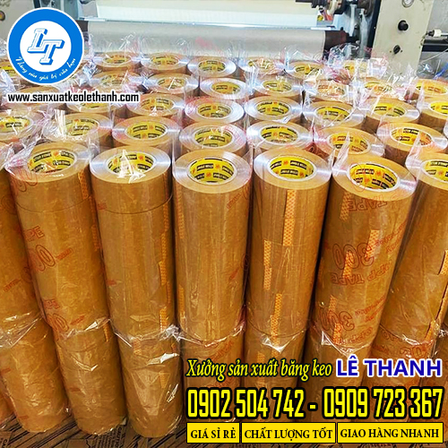 Bảng báo giá băng keo màu vàng đục