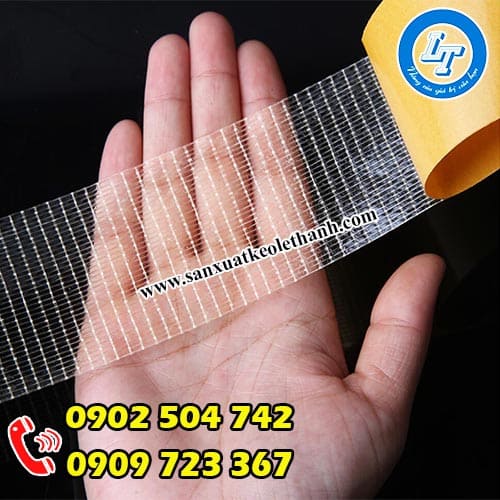 Bề mặt băng keo sợi thủy tinh cường lực