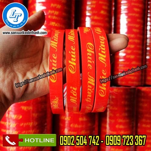 Bỏ sỉ băng keo chúc mừng năm mới giá sỉ rẻ