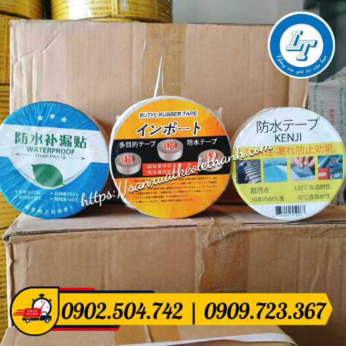 Băng keo chịu nhiệt siêu chống thấm các loại Băng keo chịu nhiệt siêu chống thấm các loại