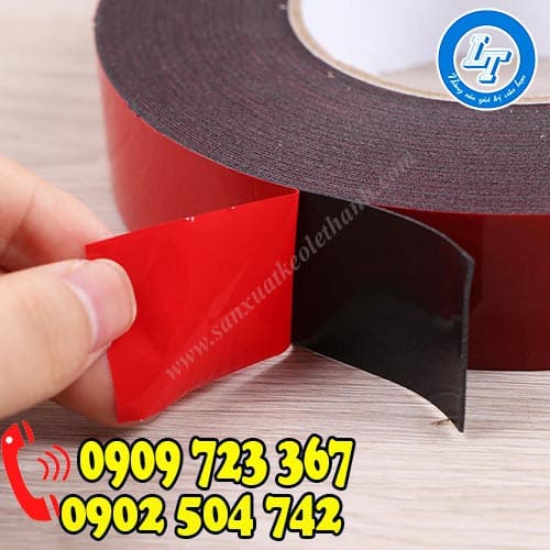 Cấu tạo băng keo mút xốp hai mặt Cấu tạo băng keo mút xốp hai mặt