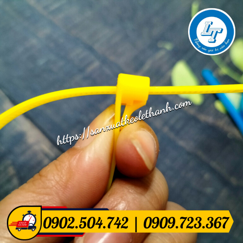 Cấu tạo tháo mở được tiện lợi của dây rút Cấu tạo tháo mở được tiện lợi của dây rút