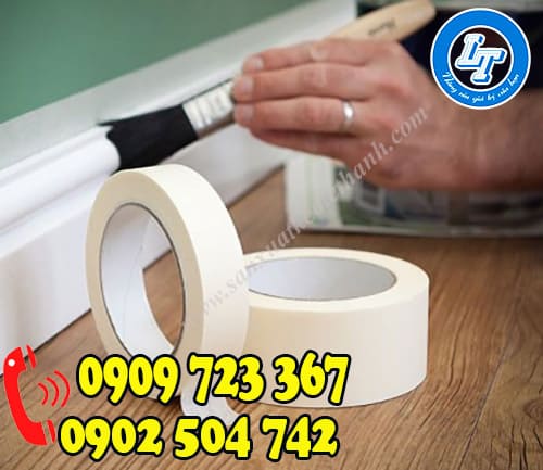 Ứng dụng của băng keo giấy kraft trong sơn tường Ứng dụng của băng keo giấy kraft trong sơn tường