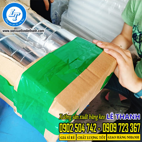 Sử dụng băng keo màu trong đóng gói hàng hóa