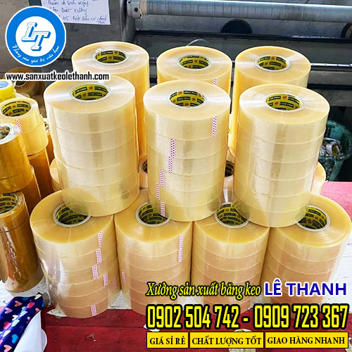 Băng keo trong dán thùng