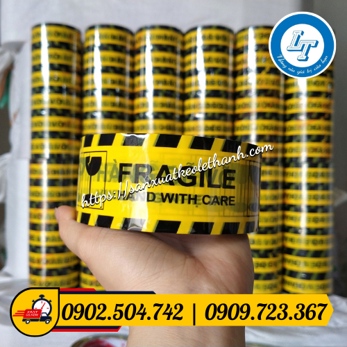 Cuộn băng keo hàng dễ vỡ Cuộn băng keo hàng dễ vỡ