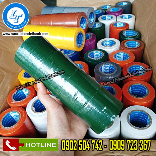 Băng keo dán nhôm màu xanh lá Băng keo dán nhôm màu xanh lá