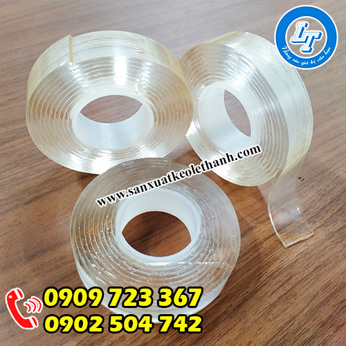 Cuộn băng keo dán tường không tróc sơn