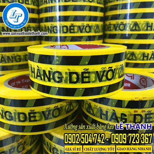 Băng keo hàng dễ vỡ cuộn 4f8