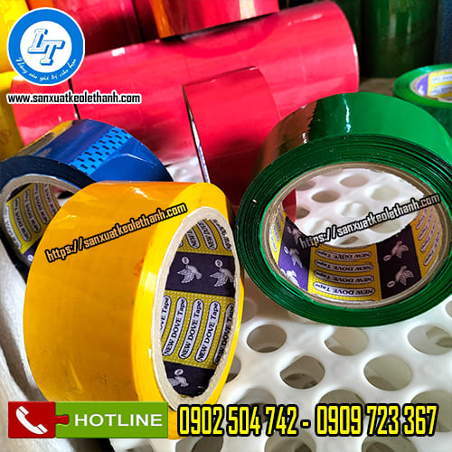 Cuộn băng keo màu chất lượng