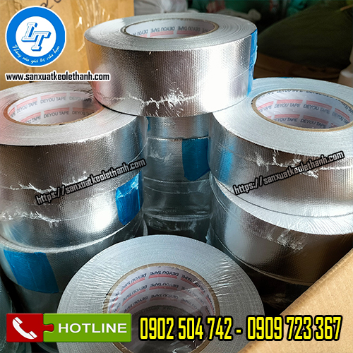 Băng keo nhôm sợi thủy tinh giá sỉ rẻ Băng keo nhôm sợi thủy tinh giá sỉ rẻ