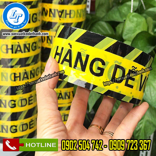 Cuộn băng keo niêm phong hàng dễ vỡ