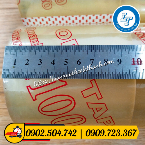 Băng keo trong khổ 10cm Băng keo trong khổ 10cm