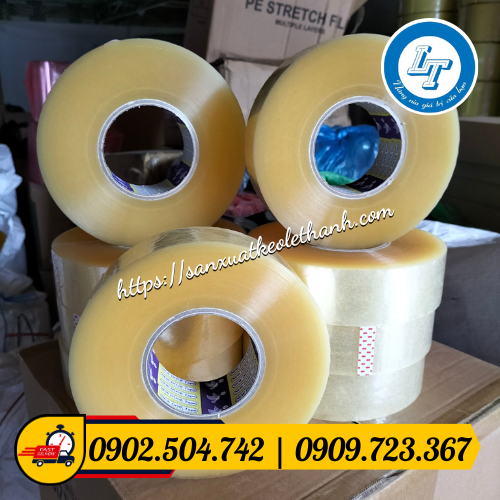 Cuộn băng keo trong 1kg Cuộn băng keo trong 1kg