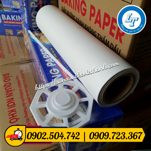 Giấy nướng bánh cuộn to Giấy nướng bánh cuộn to