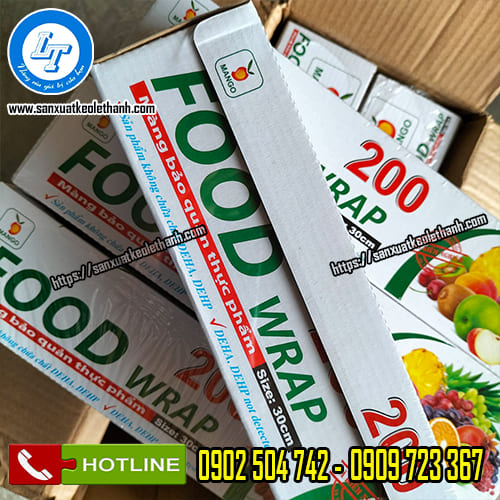 Cuộn màng bọc thực phẩm mango 200