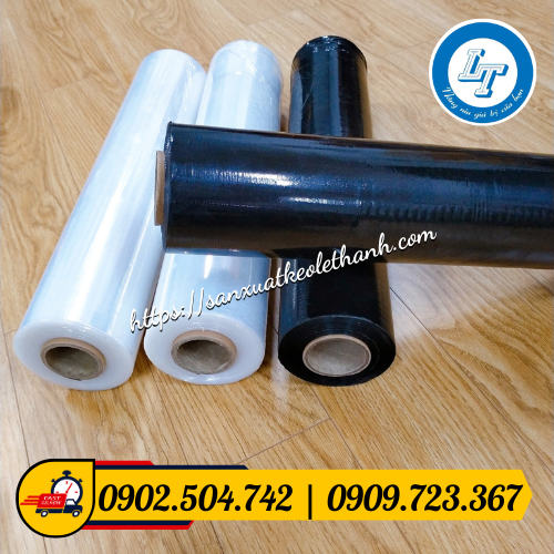 Cuộn màng pe trắng và đen Cuộn màng pe trắng và đen