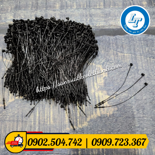 Đạn xỏ nhựa màu đen 3 inch Đạn xỏ nhựa màu đen 3 inch