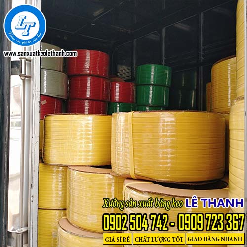 Danh sách dây đai nhựa nhiều màu