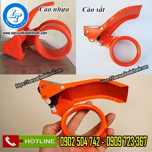 Dao cắt băng keo bằng nhựa và sắt