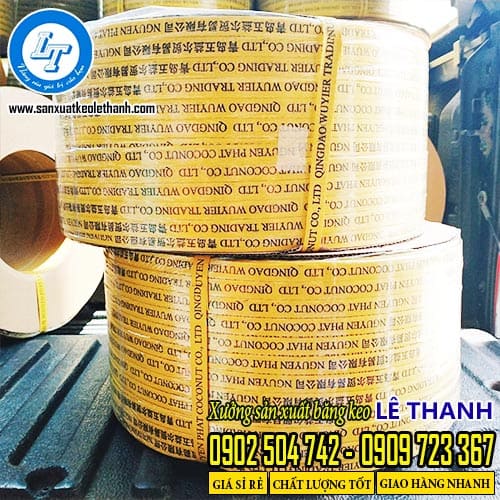 Cuộn dây đai in logo 10kg