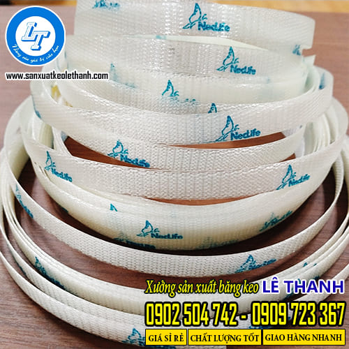 Dây đai nẹp thùng có in logo