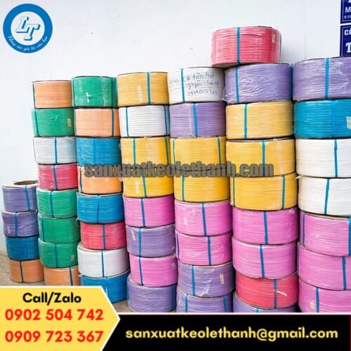 Dây đai nhựa pp nhiều màu Dây đai nhựa pp nhiều màu