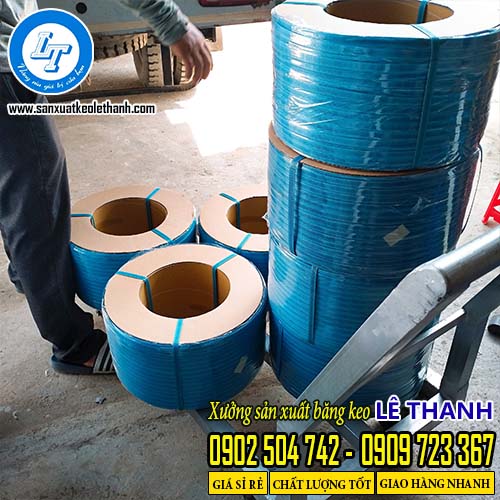 Dây đai nhựa pp màu xanh dương