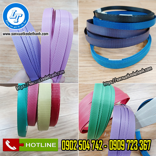 Dây đai nhựa pp 12mm nhiều màu