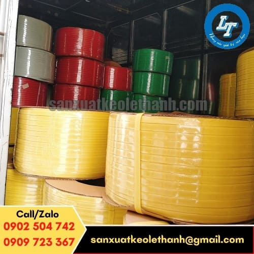 Dây đai nhựa pp màu Dây đai nhựa pp màu