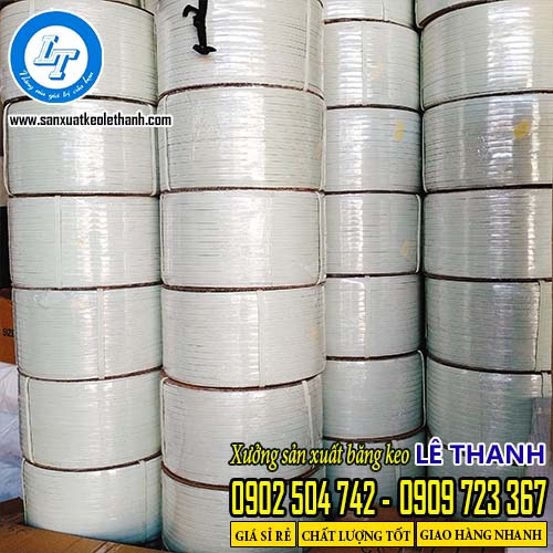 Dây đai nhựa pp màu trắng