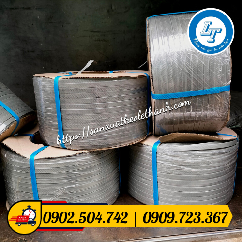 Dây đai nhựa pp xám Dây đai nhựa pp xám