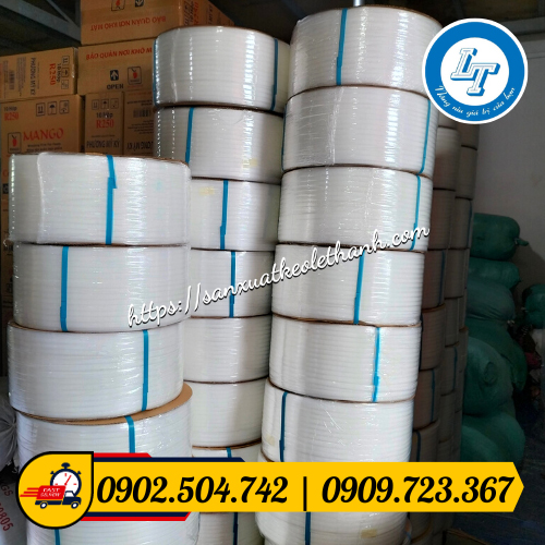 dây đai pp kiện hàng trắng trong dây đai pp kiện hàng trắng trong