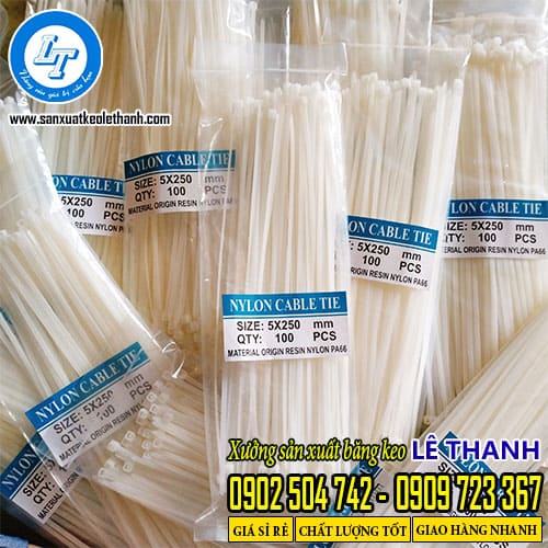 Lạt nhựa trắng 2,5 tấc Lạt nhựa trắng 2,5 tấc
