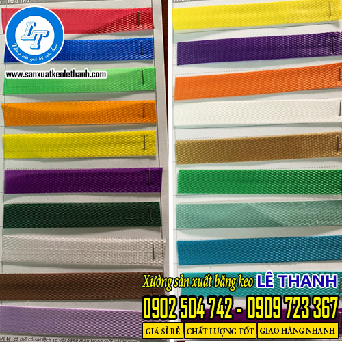 Dây đai nhựa đan giỏ 1 màu