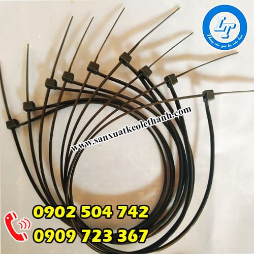 Dây rút nhựa màu đen