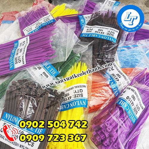 Dây rút nhựa màu giá rẻ